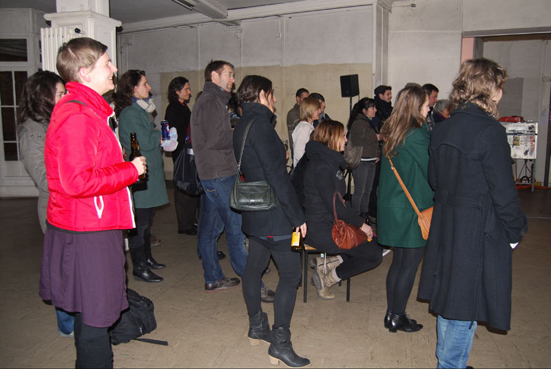 the audience during the performance