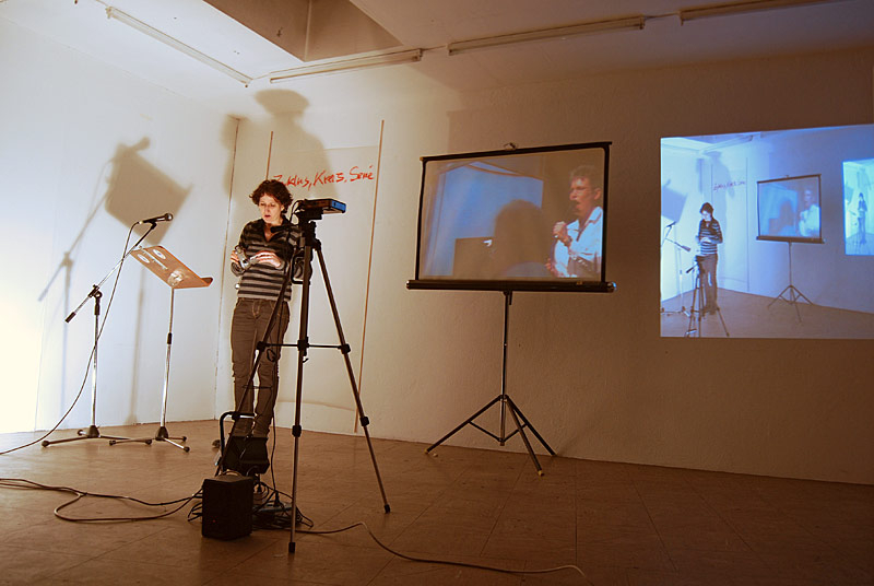 using documentation tool (camera) to document the audience